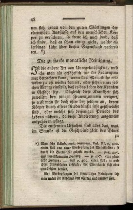 Die zu starke monatliche Reinigung. - Zeichen der Schwangerschaft.