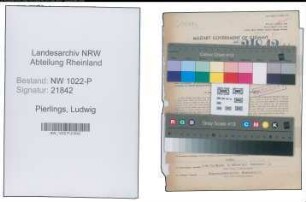 Entnazifizierung Ludwig Pierlings , geb. 10.07.1915 (Polizist)