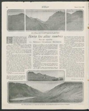 Hacia las altas cumbres : Turismo argentino
