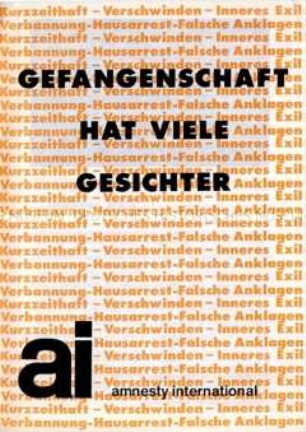Propagandaschrift von amnesty international