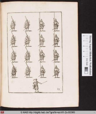[Unterweisung mit Pike und Muskete zusammen - XIII]
