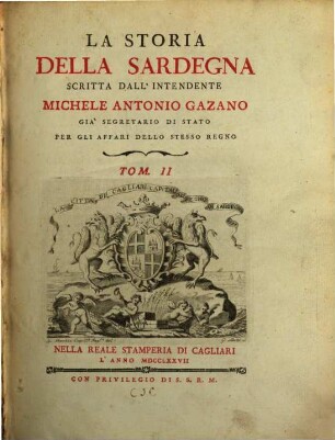 La Storia Della Sardegna, 2
