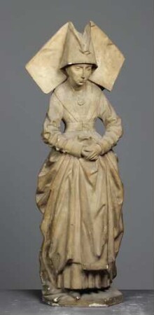 Weibliche Porträt(?)statuette
