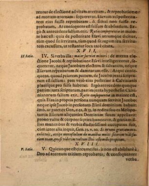 Dispvtationes [Disputationes] Theologicae Apologeticae. Oppositae Iohannis Piscatoris Responsioni Ad Disputationem Contra Absolutum Reprobationis Decretum