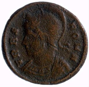 Münze, Follis, 332 - 333