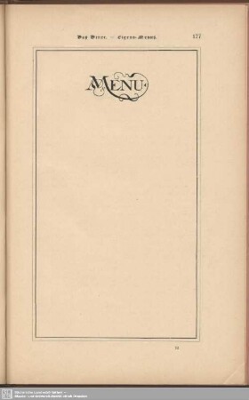 Formulare für eigene Menus