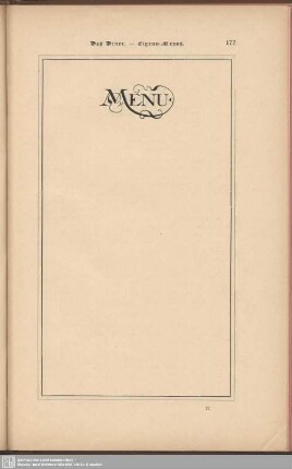 Formulare für eigene Menus