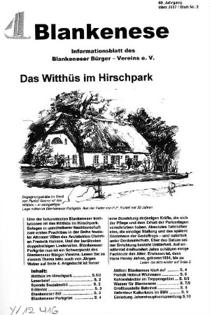 Das Witthüs im Hirschpark