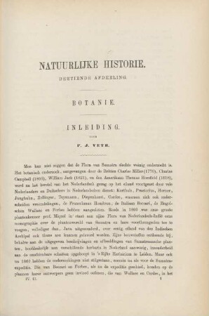 Natuurlijke historie. Dertiende afdeeling. Botanie