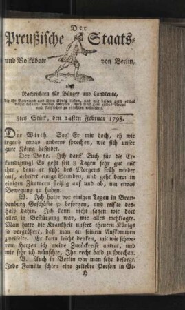 8tes Stück, den 24sten Februar 1798