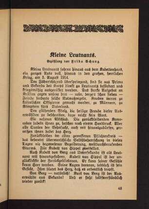 43-59, Kleine Leutnants - Weihnachtserinnerungen