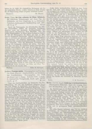 493-494 [Rezension] Theologia deutsch