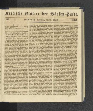 95. 23. April 1832