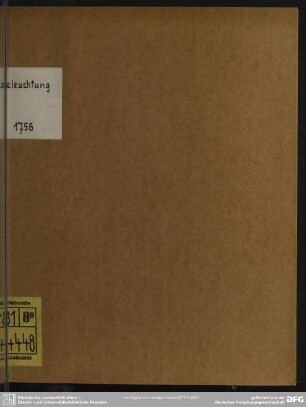 Beleuchtung, der Betrachtungen über das von der Republic Pohlen bey gegenwärtigen Zeitläuften zuhaltende Betragen
