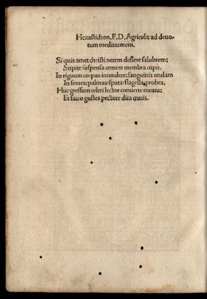 Hexastichon.