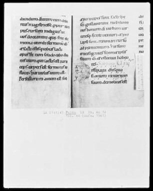 Lectionarium Matutinale — Initiale D, Folio 64recto