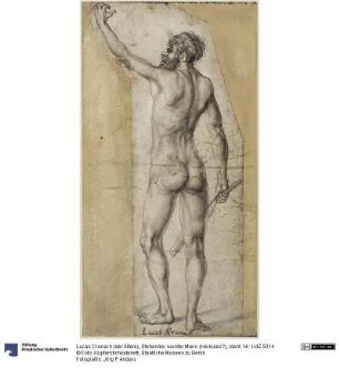 Stehender nackter Mann (Herkules?)