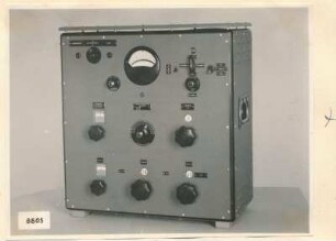 Normalfeld-Generator HF 2850; Foto 1953