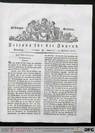 Heft 9 (21. Januar 1806)