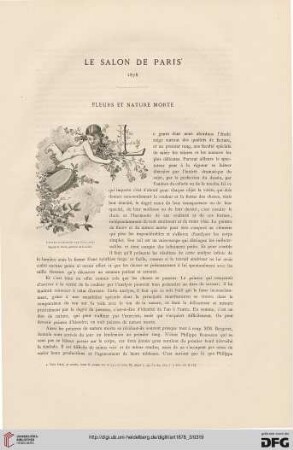 4: Le Salon de Paris 1878, [10] : fleurs et nature morte