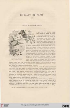 4: Le Salon de Paris 1878, [10] : fleurs et nature morte