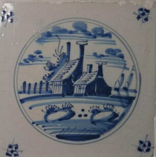 Fliese, Harlingen, 1800-1840