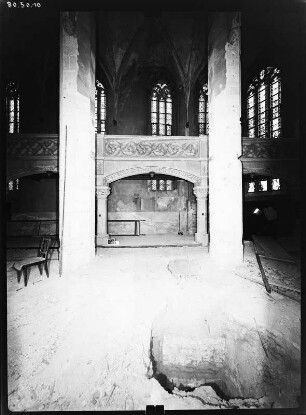 Altenburg. Bartholomäikirche (Vollendung 1443). Inneres