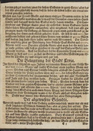 Der abgewiesene Gesandte.