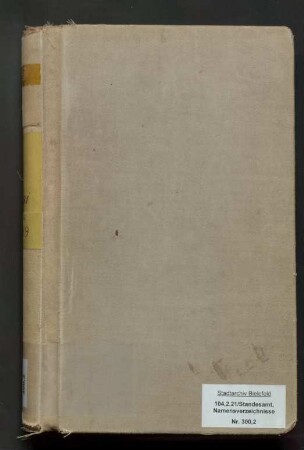 Namensverzeichnis zum Sterberegister Bielefeld, 1881 - 1889