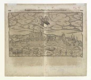 Ulm von Süden. Um 1550