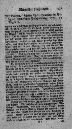 : Der Deutsche. T.5.