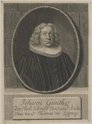 Bildnis des Johann Günther