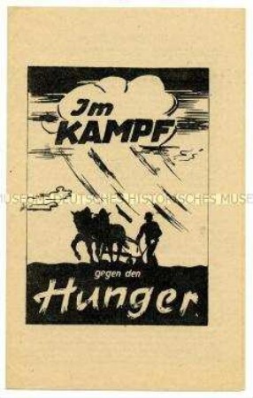 Propagandaschrift der KPD Hessen zur Versorgungslage