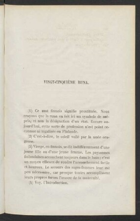 Vingt-Cinquième Runa.
