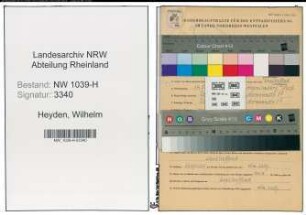 Entnazifizierung Wilhelm Heyden , geb. 14.05.1911 (Arbeiter)