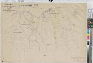 Scheidingen (Welver), Illingen (Welver), Umlegung Scheidingen-Illingen, Urkarte I Scheidingen Flur 3,2