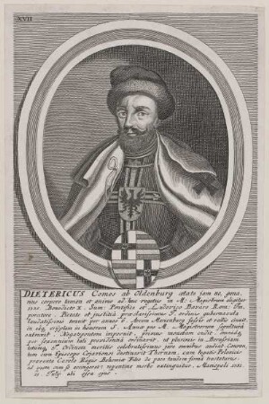 Bildnis des Dietericus ab Oldenburg