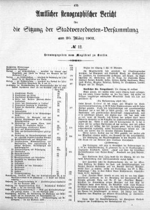 No. 12, 20. März 1902