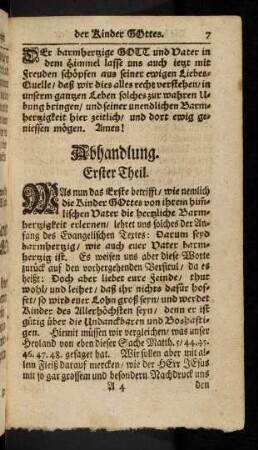 7-22, Abhandlung