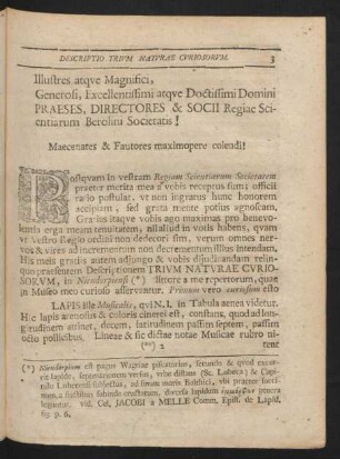 Descriptio Trium Naturae Curiosorum.