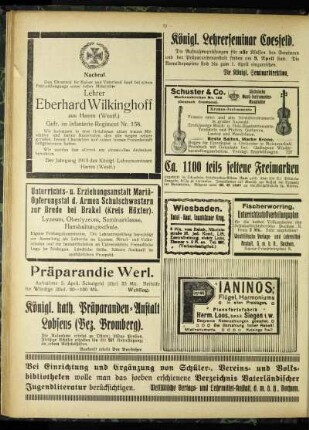 Nachruf : [Eberhard Wilkinghoff]
