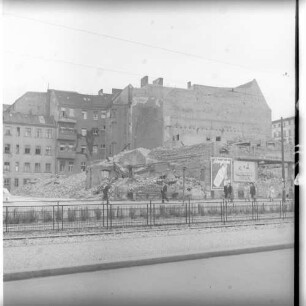 Negativ: Gelände, Hauptstraße 23-24, 1951
