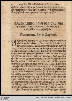 Das neunzehente Kapittel