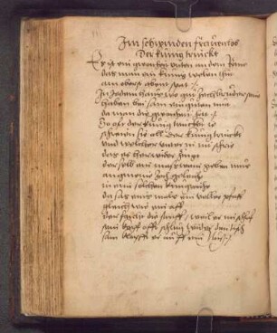 Der Kunig drinckt (1545); RSM 2S/2043b