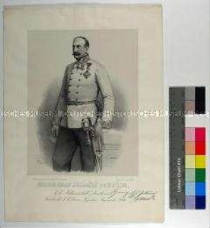 Porträt des kaiserlich-königlichen Feldmarschall-Leutnants Georg Graf Jellachich von Buzim