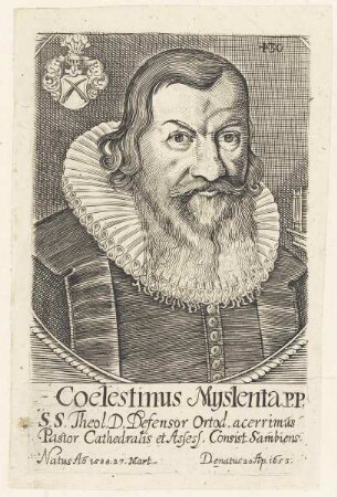 Bildnis des Coelestinus Myslenta