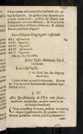 45-54, § IV