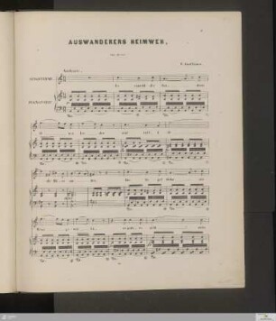 Auswanderer's Heimweh