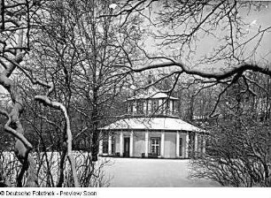 Großer Pavillon : Bad Doberan, Großer Pavillon im Winter