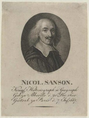 Bildnis des Nicolas Sanson
